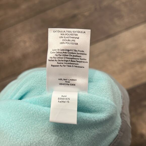 NWT Eddie Bauer Women's Travex Fleece Lined Pant Light Gray Size 10 - Picture 8 of 8